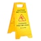 Alpine Industries 24" Caution Wet Floor Sign, PK3 499-3 - alternate 2